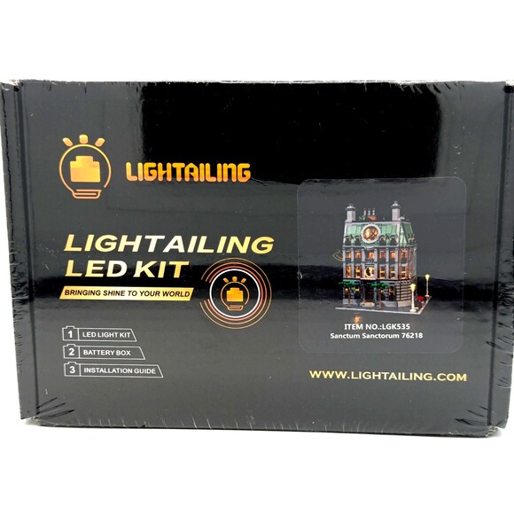 Lightailing LED Lighting Kit for LEGO Marvel 76218 Sanctum Sanctorum NIB - Picture 2 of 2
